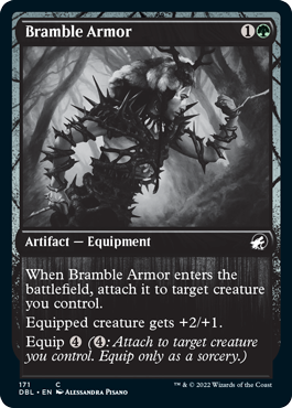 Bramble Armor (171) [Innistrad: Double Feature] | Fandemonia Ltd