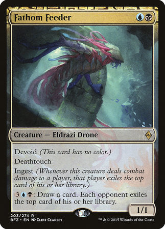 Fathom Feeder [Battle for Zendikar] | Fandemonia Ltd