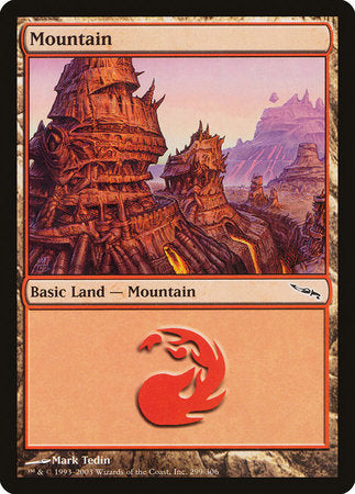 Mountain (299) [Mirrodin] | Fandemonia Ltd