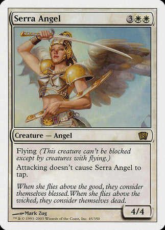 Serra Angel [Eighth Edition] | Fandemonia Ltd