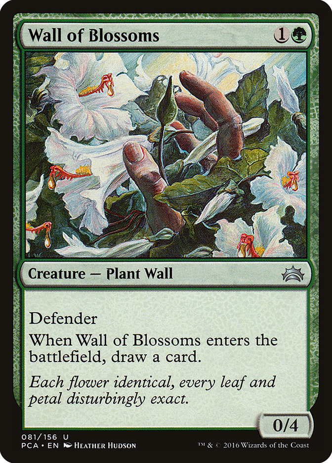 Wall of Blossoms [Planechase Anthology] | Fandemonia Ltd