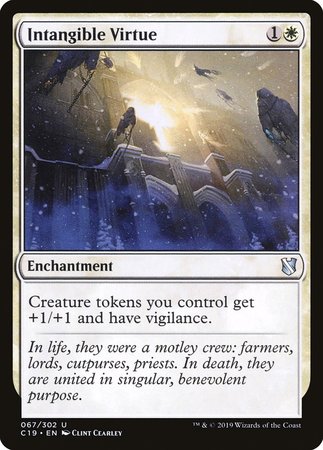 Intangible Virtue [Commander 2019] | Fandemonia Ltd