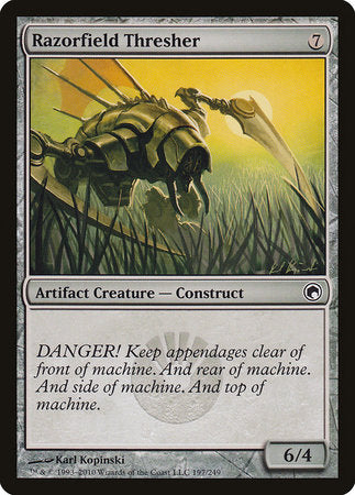 Razorfield Thresher [Scars of Mirrodin] | Fandemonia Ltd