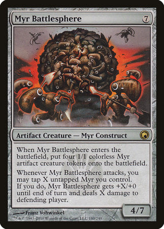 Myr Battlesphere [Scars of Mirrodin] | Fandemonia Ltd