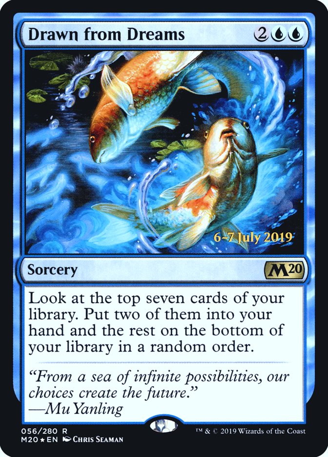 Drawn from Dreams  [Core Set 2020 Prerelease Promos] | Fandemonia Ltd