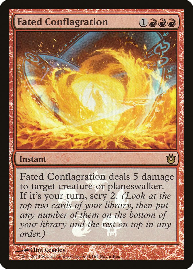Fated Conflagration (Buy-A-Box) [Born of the Gods Promos] | Fandemonia Ltd