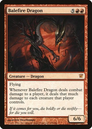Balefire Dragon [Innistrad] | Fandemonia Ltd
