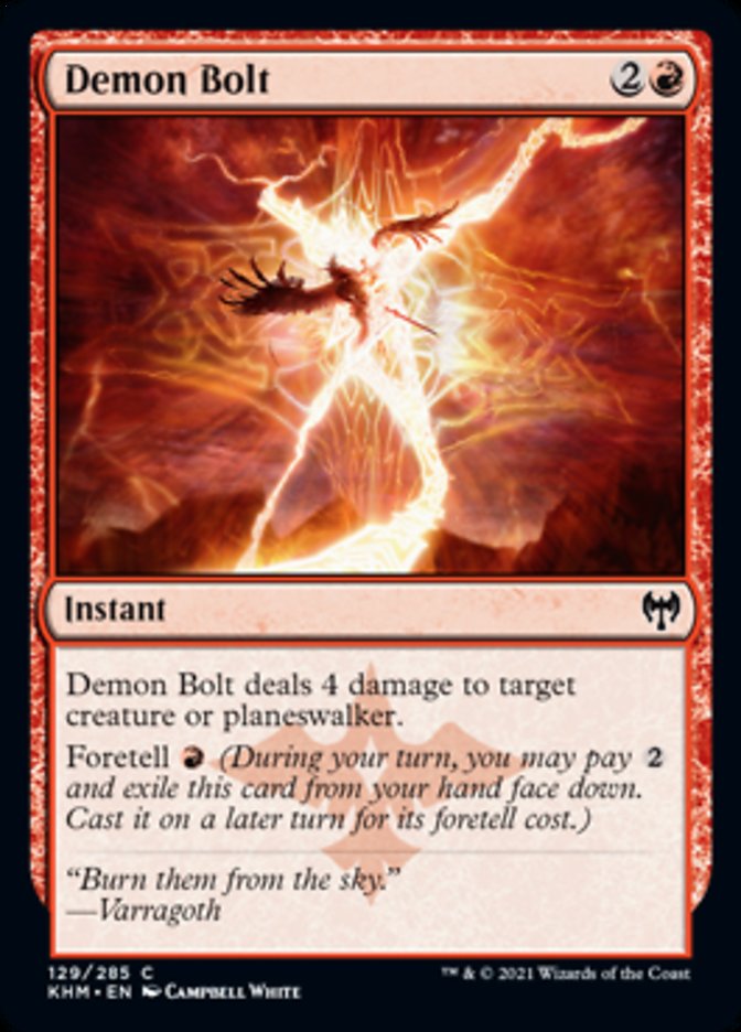 Demon Bolt [Kaldheim] | Fandemonia Ltd
