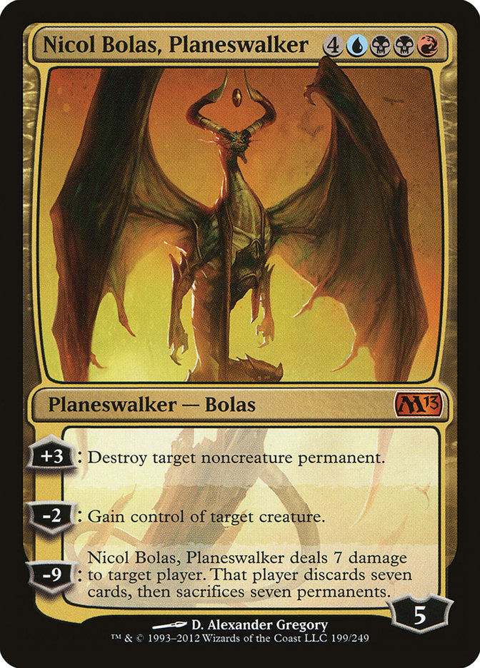 Nicol Bolas, Planeswalker [Magic 2013] | Fandemonia Ltd