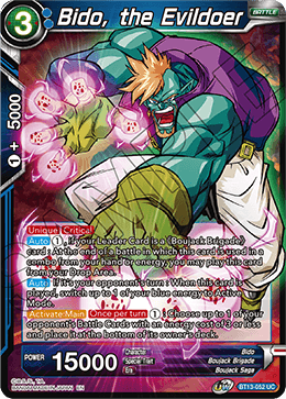Bido, the Evildoer (Uncommon) [BT13-052] | Fandemonia Ltd