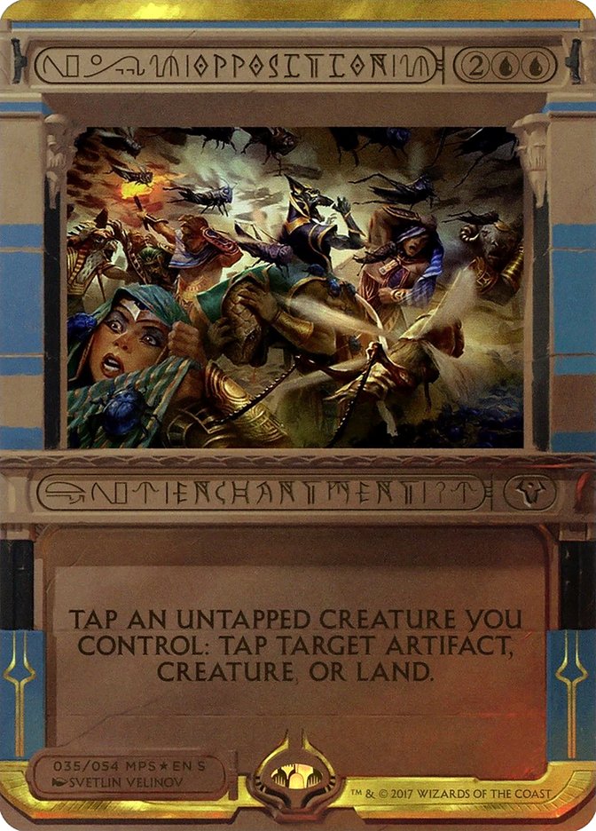 Opposition (Invocation) [Amonkhet Invocations] | Fandemonia Ltd