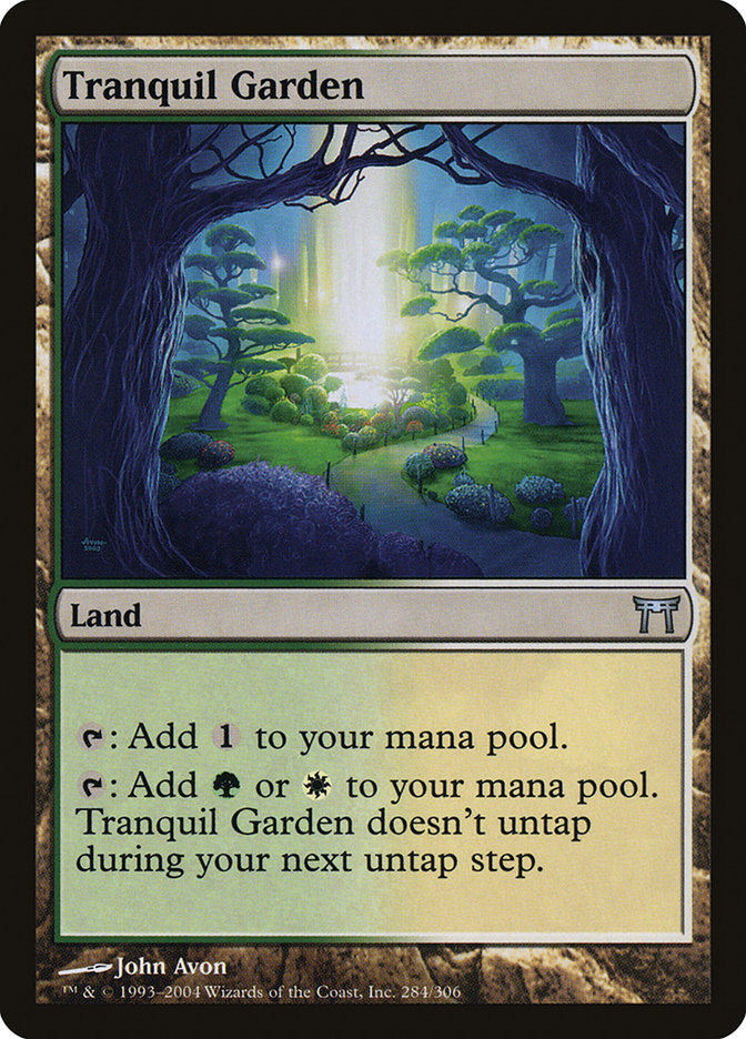 Tranquil Garden [Champions of Kamigawa] | Fandemonia Ltd