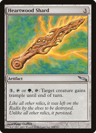 Heartwood Shard [Mirrodin] | Fandemonia Ltd