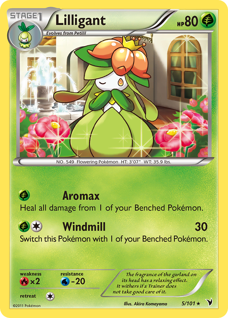 Lilligant (5/101) [Black & White: Noble Victories] | Fandemonia Ltd