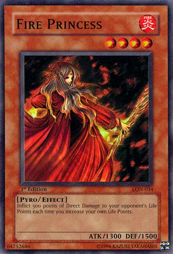 Fire Princess [LON-034] Super Rare | Fandemonia Ltd