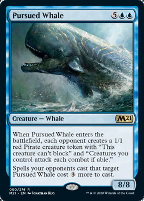 Pursued Whale [Core Set 2021] | Fandemonia Ltd