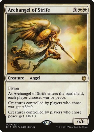 Archangel of Strife [Commander Anthology] | Fandemonia Ltd