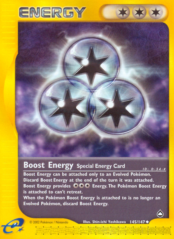 Boost Energy (145/147) [Aquapolis] | Fandemonia Ltd