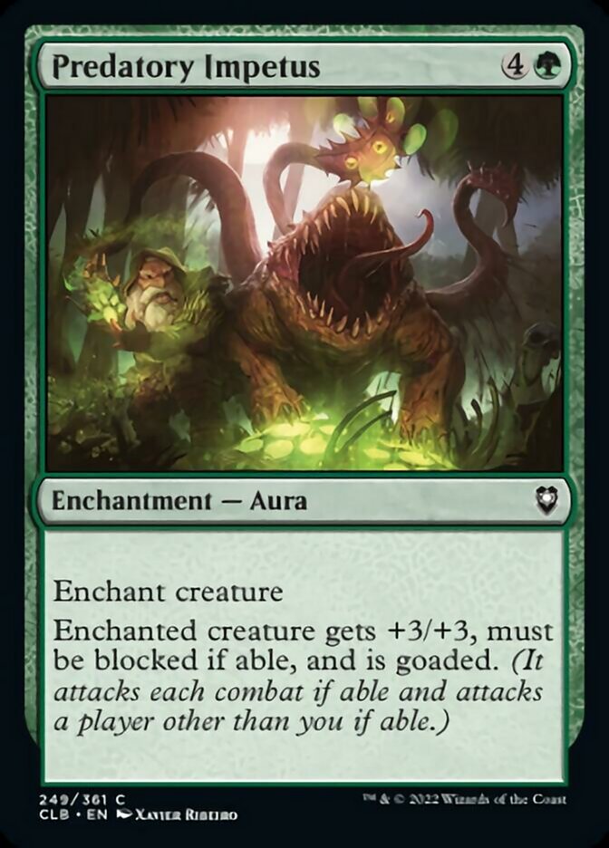 Predatory Impetus [Commander Legends: Battle for Baldur's Gate] | Fandemonia Ltd