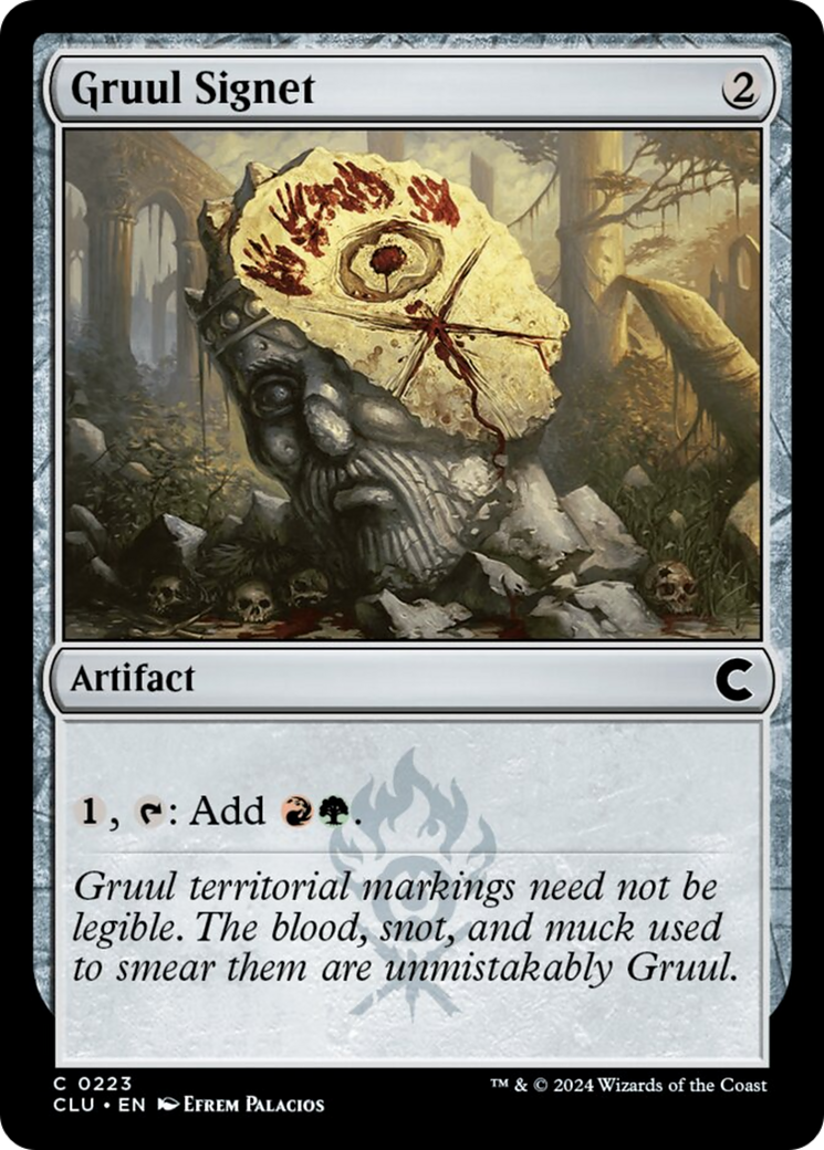 Gruul Signet [Ravnica: Clue Edition] | Fandemonia Ltd