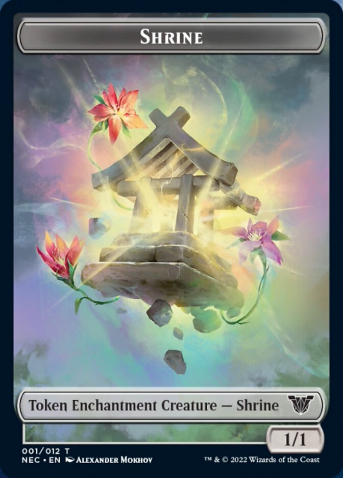 Shrine Token [Kamigawa: Neon Dynasty Commander Tokens] | Fandemonia Ltd