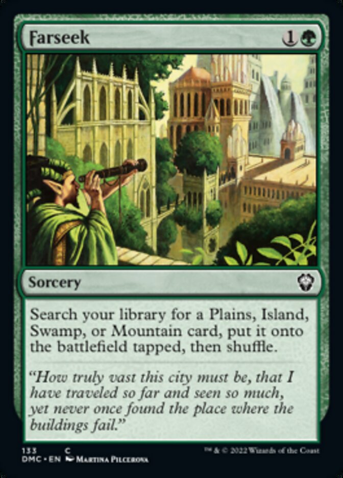 Farseek [Dominaria United Commander] | Fandemonia Ltd
