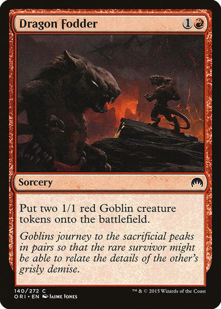 Dragon Fodder [Magic Origins] | Fandemonia Ltd