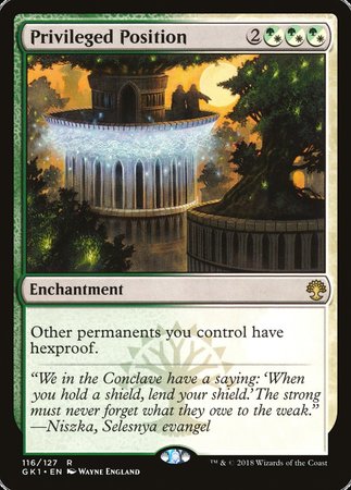 Privileged Position [GRN Guild Kit] | Fandemonia Ltd