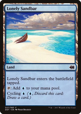 Lonely Sandbar [Duel Decks: Merfolk vs. Goblins] | Fandemonia Ltd