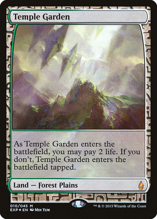 Temple Garden [Zendikar Expeditions] | Fandemonia Ltd