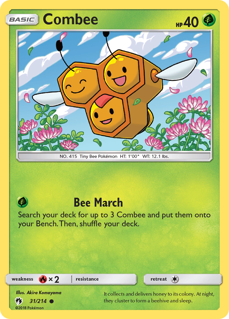 Combee (31/214) [Sun & Moon: Lost Thunder] | Fandemonia Ltd