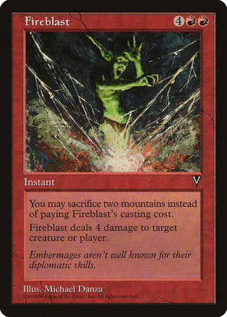Fireblast [Visions] | Fandemonia Ltd