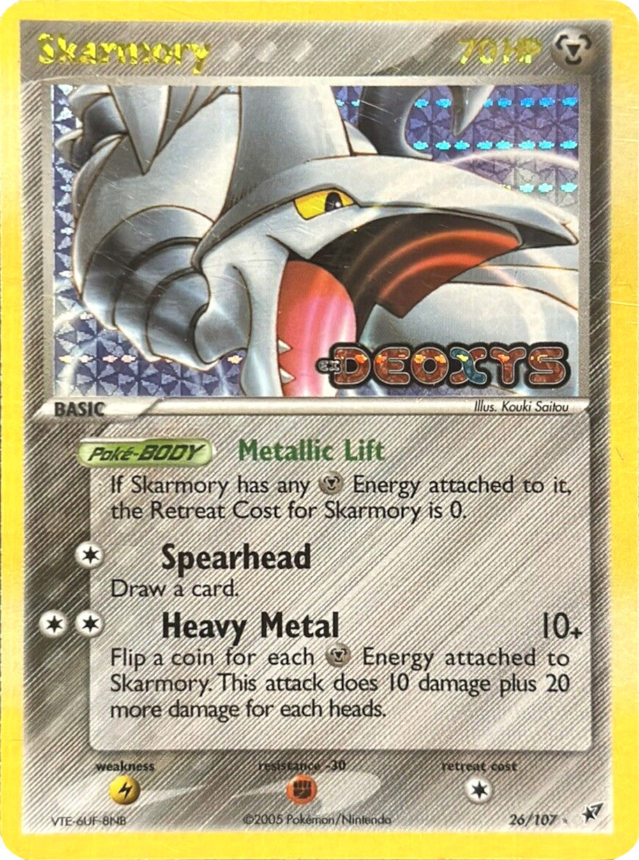 Skarmory (26/107) (Stamped) [EX: Deoxys] | Fandemonia Ltd