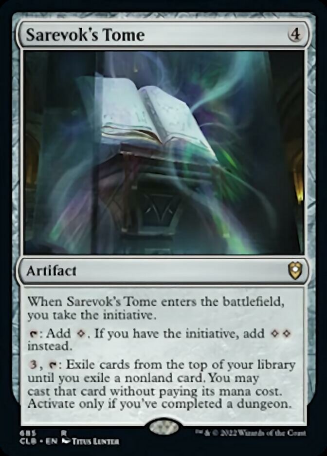 Sarevok's Tome [Commander Legends: Battle for Baldur's Gate] | Fandemonia Ltd