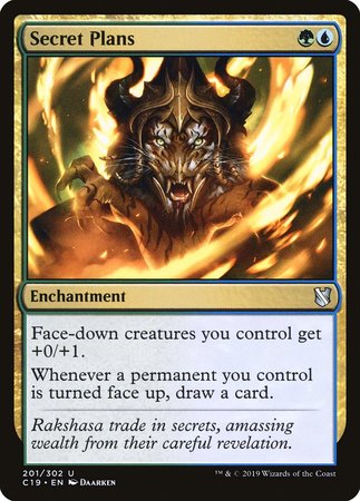 Secret Plans [Commander 2019] | Fandemonia Ltd