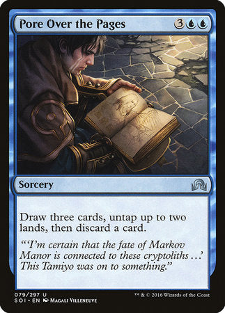 Pore Over the Pages [Shadows over Innistrad] | Fandemonia Ltd