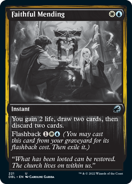 Faithful Mending [Innistrad: Double Feature] | Fandemonia Ltd
