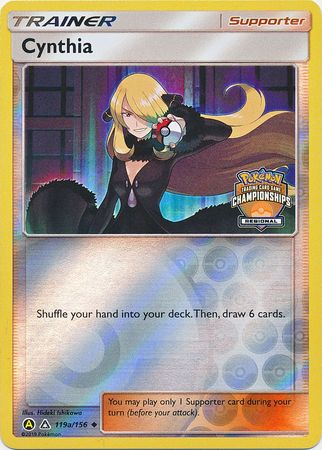 Cynthia (119a/156) (Regional Championship Promo) [Sun & Moon: Ultra Prism] | Fandemonia Ltd