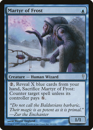 Martyr of Frost [Coldsnap] | Fandemonia Ltd