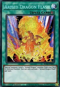 Armed Dragon Flash [BLVO-EN051] Secret Rare | Fandemonia Ltd