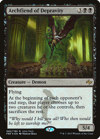 Archfiend of Depravity [Fate Reforged Promos] | Fandemonia Ltd