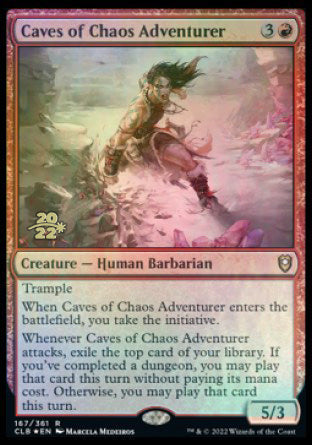 Caves of Chaos Adventurer [Commander Legends: Battle for Baldur's Gate Prerelease Promos] | Fandemonia Ltd