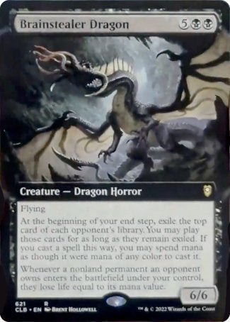 Brainstealer Dragon (Extended Art) [Commander Legends: Battle for Baldur's Gate] | Fandemonia Ltd