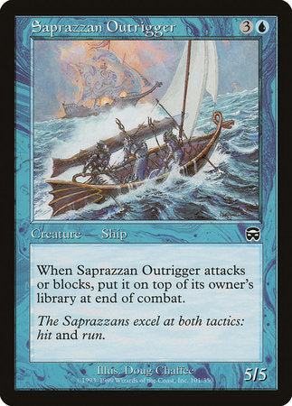 Saprazzan Outrigger [Mercadian Masques] | Fandemonia Ltd