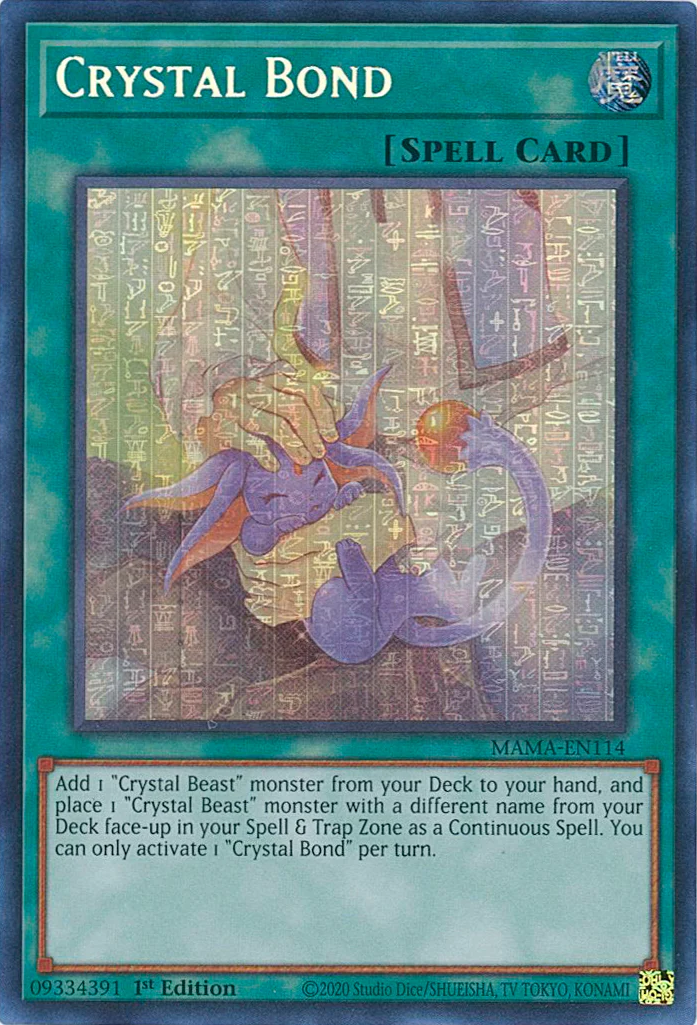 Crystal Bond [MAMA-EN114] Ultra Pharaoh's Rare | Fandemonia Ltd