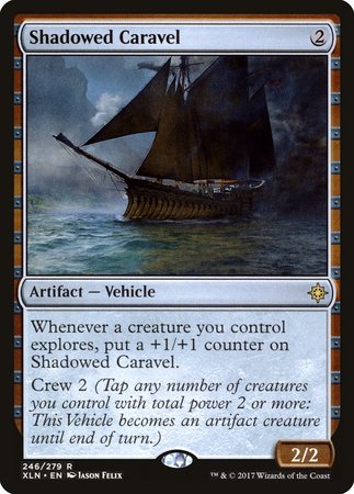 Shadowed Caravel [Ixalan] | Fandemonia Ltd