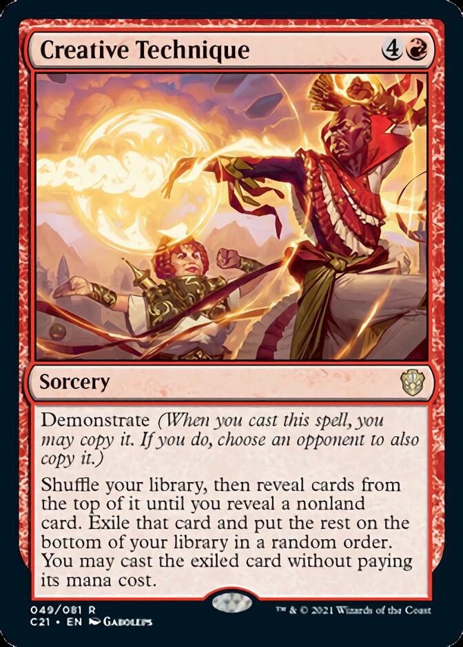 Creative Technique [Commander 2021] | Fandemonia Ltd
