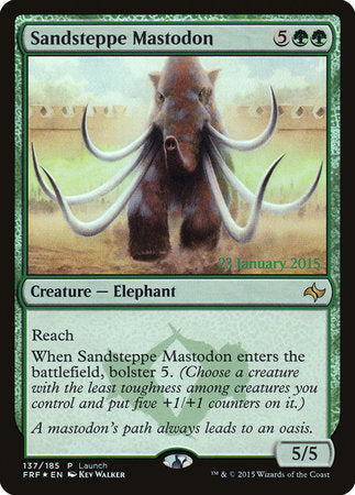 Sandsteppe Mastodon [Fate Reforged Promos] | Fandemonia Ltd