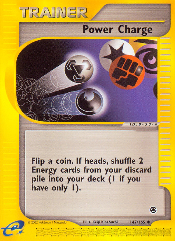 Power Charge (147/165) [Expedition: Base Set] | Fandemonia Ltd