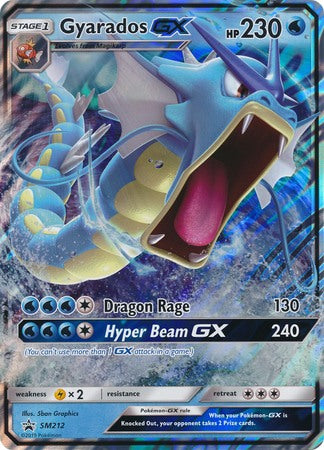 Gyarados GX (SM212) (Jumbo Card) [Sun & Moon: Black Star Promos] | Fandemonia Ltd